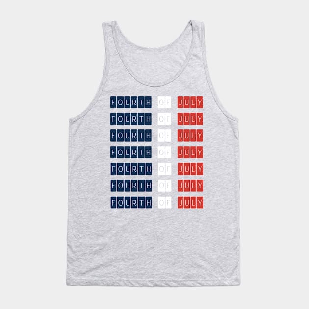 Fourth of July Celebration Tank Top by CuratedlyV